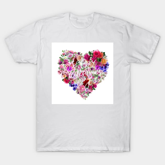 Happy Valentines Day T-Shirt by ImSomethingElse